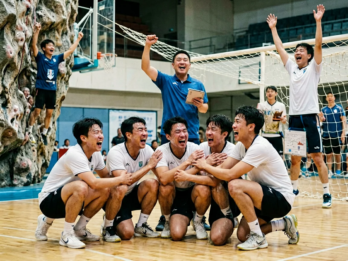 室内球馆训练,沙滩排球